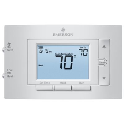 Emerson Climate 1F83C-11PR - 80 Series Single Stage, Programmable Digital Thermostat 1H/1C