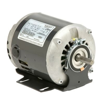 Belted Fan & Blower Motor - Split Phase (OODP) Resilient Base