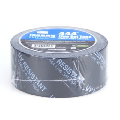 Black Line Set Tape Printed