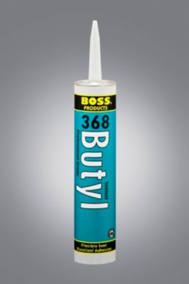 Butyl Rubber Sealant, 10.3 oz., Grey