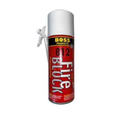 Fire Block Foam, Straw Grade, 12 oz.