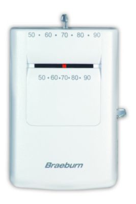 Mechanical Megaswitch Heat Only Gas/Elec Mechanical Thermostat