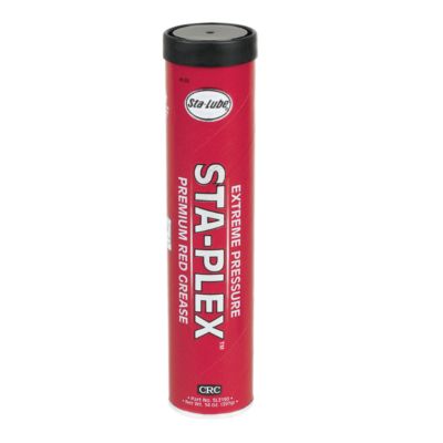 Lube, Sta-Plex Red Grease, 14 Ounce