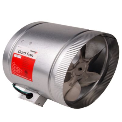 Duct Fan, 10" Diameter, 650 CFM, 35W