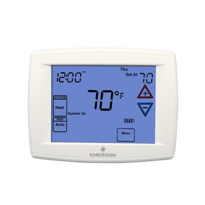 Emerson Big Blue 12" Display, Touchscreen Premium Universal Digital Thermostat, Backlit Display