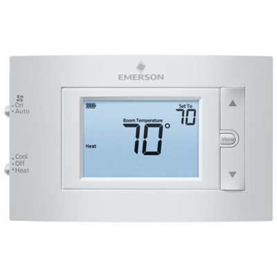 Emerson Climate 1F83C-11NP - 80 Series Single Stage, Non-Programmable Digital Thermostat 1H/1C