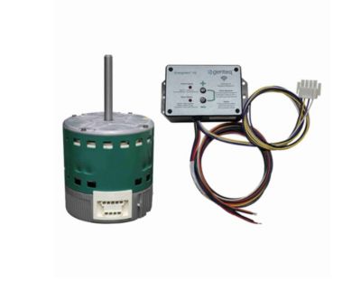 Fan and Blower Motor, 1/2HP  1 Ph, 60 Hz, 120/240V, 1050 RPM, 1 Speed, 48 Frame