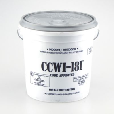 CCWI-181 Indoor/Outdoor Water Based Duct Sealant Grey, 1 Gallon