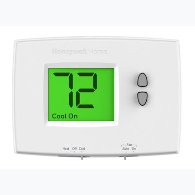 Honeywell TH1110E1000/U - E1 PRO Non Programmable Thermostat, 1H/1C