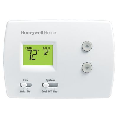 Non-Programmable Digital Thermostat, 1H/1C for Conventional and Heat Pump