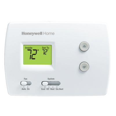 Non-Programmable Digital Thermostat, 2H/1C for Heat Pump