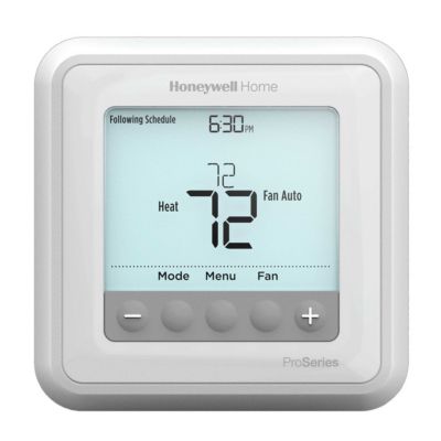 Honeywell TH6220U2000/U - T6 Pro Programmable Thermostat, 2 Heat/1 Cool Heat Pumps or 2 Heat/2 Cool Conventional Systems