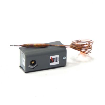 Remote Bulb Temperature Control, Differential 3-12 ADJ, 6' Capillary, SPST, NEMA 1, 3/8 x 4" Bulb, Open Low