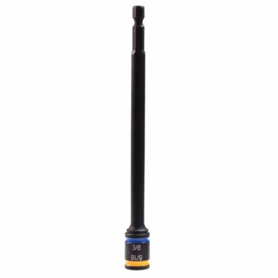 HEX DRIVER, 5/16 & 3/8,CLEAN,6"
