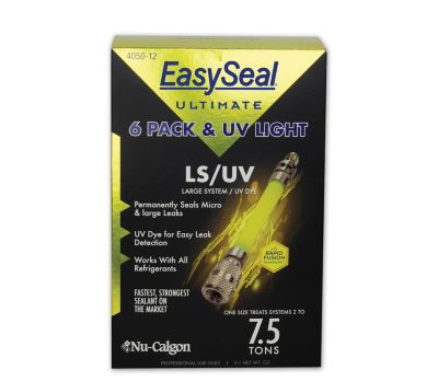EasySeal Direct Inject-UV Contractor Value Pack (6 Injectors) Leak Sealant and Dye