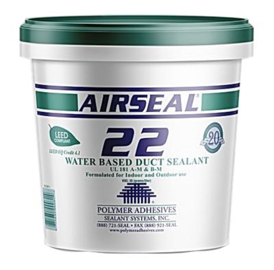Airseal #22-1 Grey, Water Based Duct Sealant