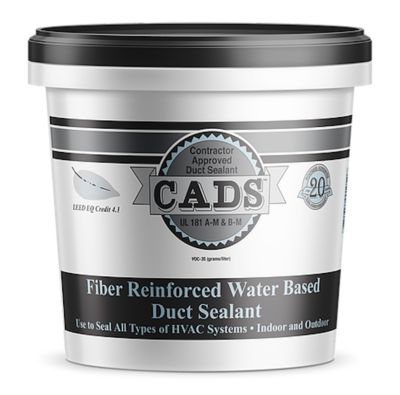 Grey, Fiber Reinforced Water Based Duct Sealant