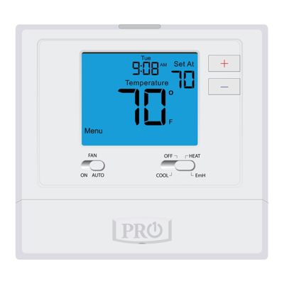 Platform: Non-Programmable, 2H/1C Heat Pump with 4 Sq. In. Display