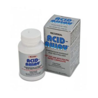 Acid Away Neutralizer For Mineral Oil and Alkybenzene Type Refrigeration Oil Systems
