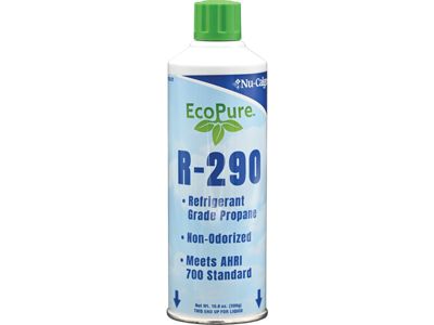 Ecopure Refrigerant (Propane), R-290 10.6 oz Canister